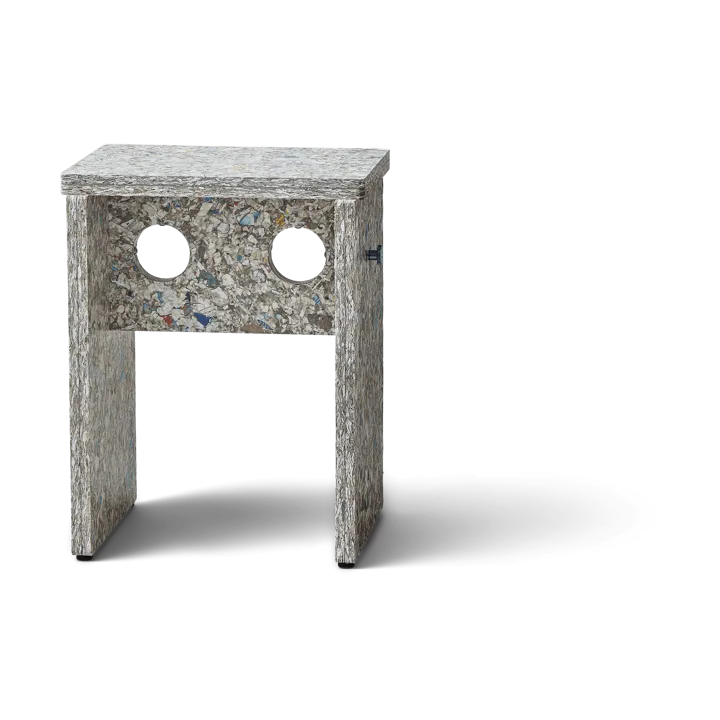 Remake stool 35x45 cm - Grey - Form & Refine
