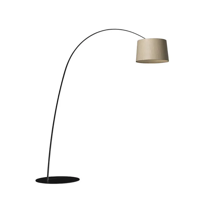 Twiggy Wood floor lamp - Black - Foscarini