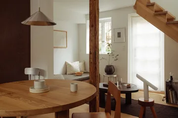 Cone Shade pendant light - Brass, medium, Ø36 cm - FRAMA
