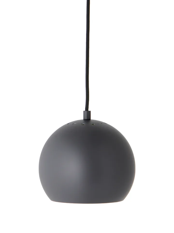 Ball pendant Ø18 cm - Matte dark gray - Frandsen