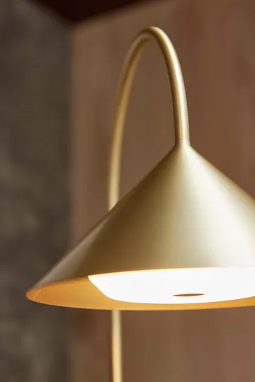 Grasp portable table lamp - Solid brass, 72 cm - Frandsen