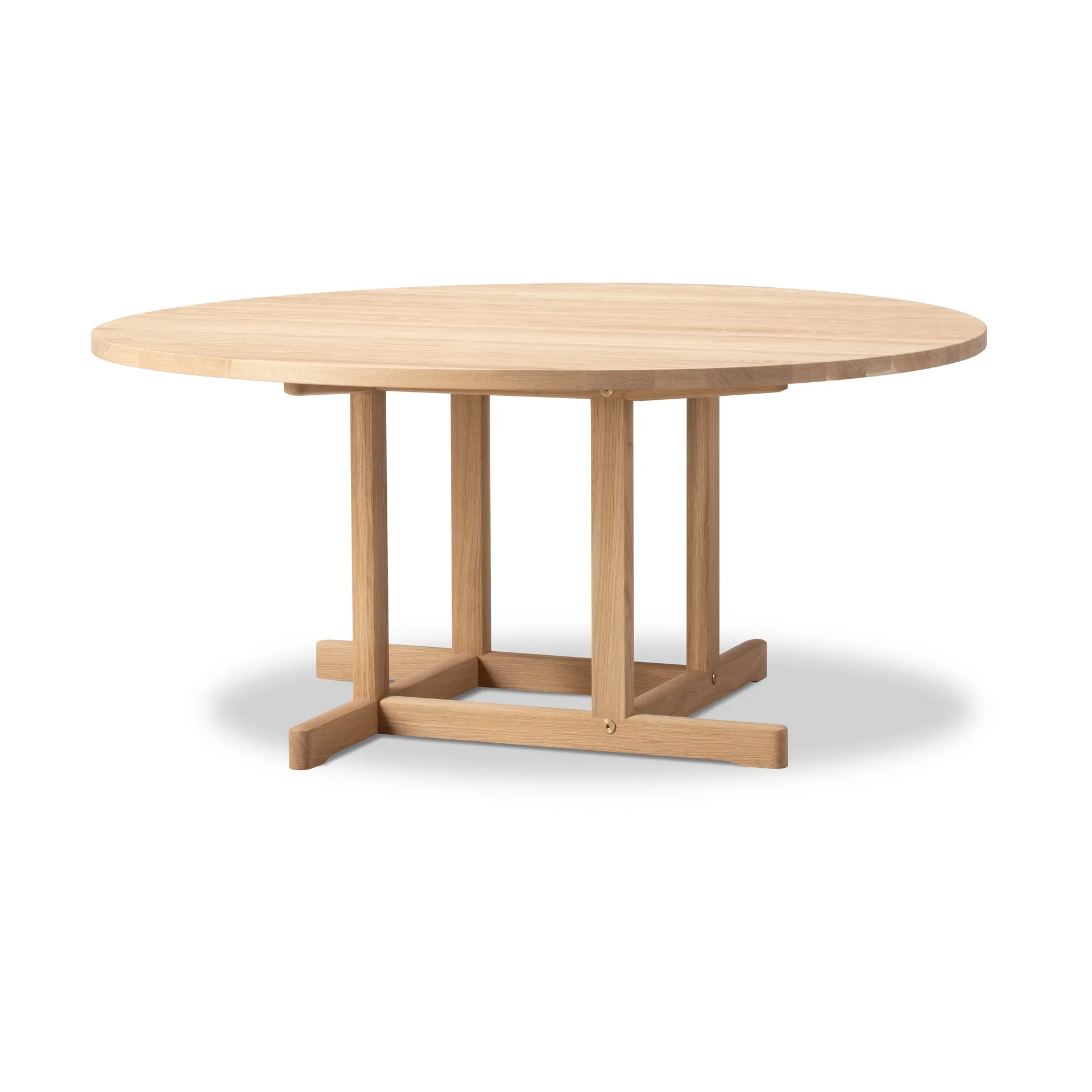 BM80 Mogensen Coffee Table coffee table Ø120 cm, Light oiled oak Fredericia Furniture