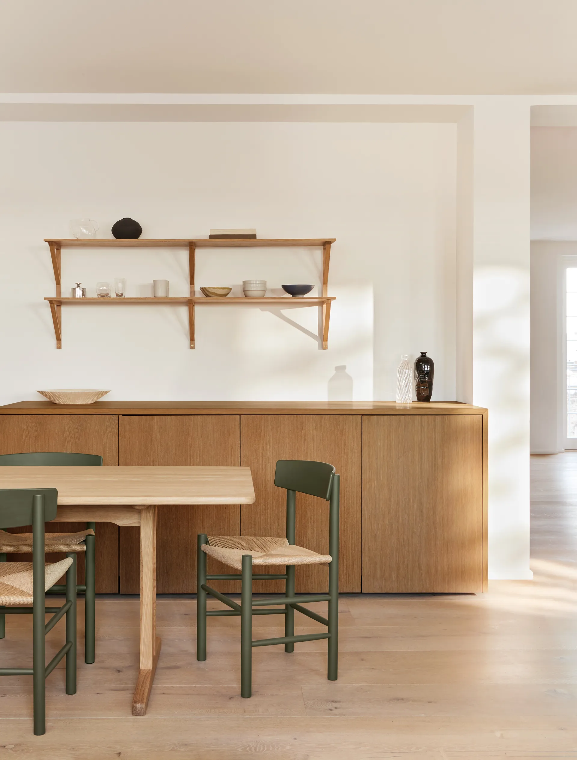 C18 Shaker Table dining table, Light oiled oak, 180x90cm Fredericia Furniture