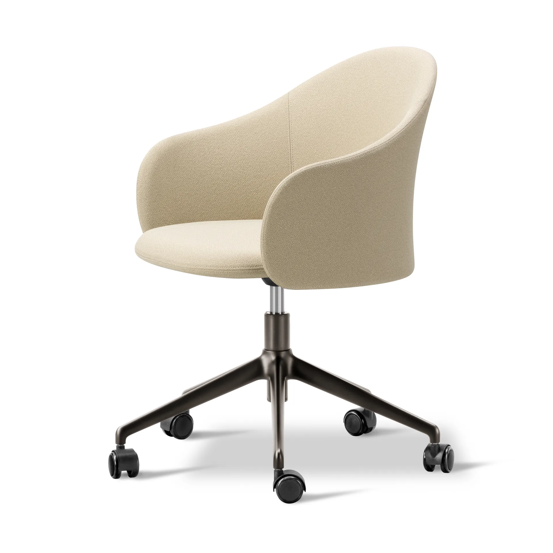 Gomo Armchair armchair swivel base 5-star, Mylla 221-flint Fredericia Furniture
