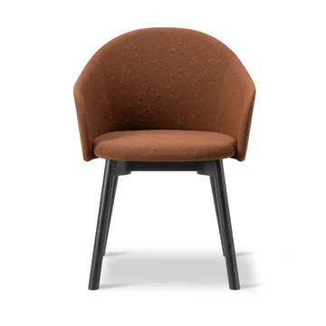 Gomo Armchair armchair wood base - Myr 362 - black lacquered oak - Fredericia Furniture