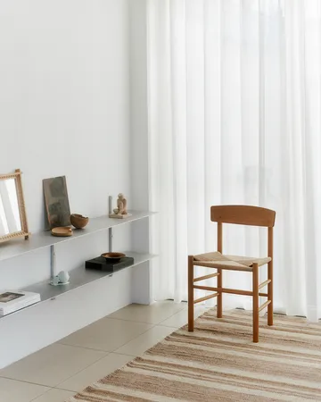 J39 chair - Vintage lacquered-braided natural - Fredericia Furniture