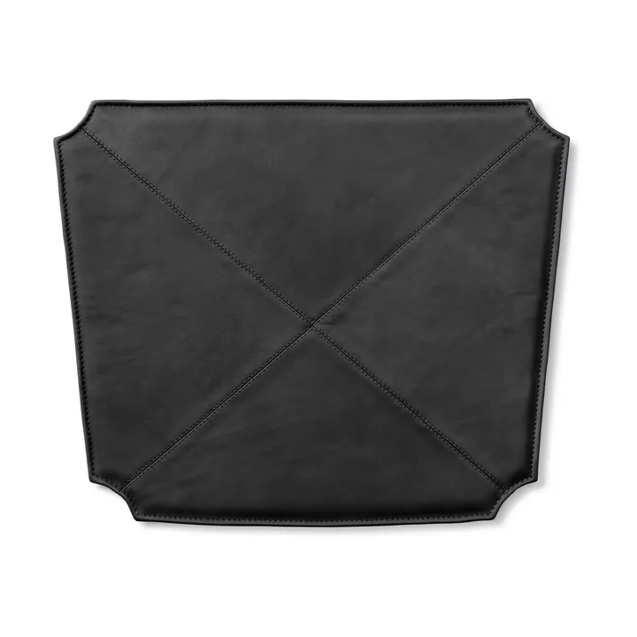 Leather seat cushion for the J39 chair - Leather Primo 88 Black - Fredericia Furniture