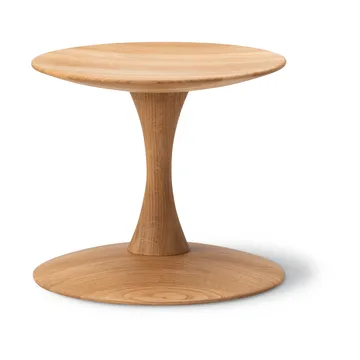 ND102 Trisse round stool - Oiled oak, Ø32x28 cm - Fredericia Furniture