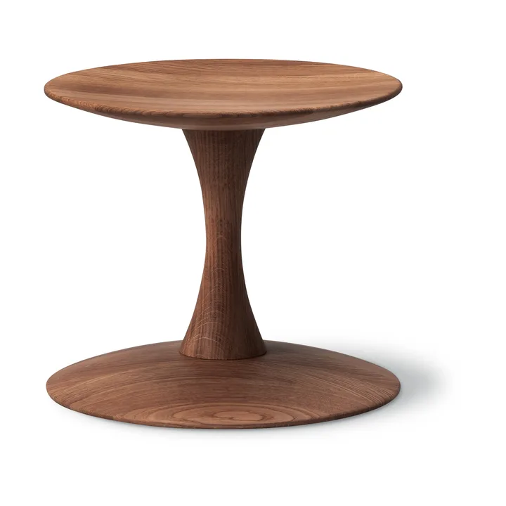 ND102 Trisse round stool - Smoked oiled oak, Ø32x28 cm - Fredericia Furniture
