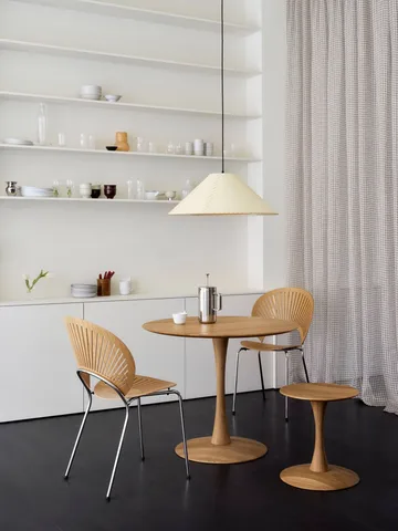 ND105 Trisse round stool - Oiled oak, Ø40x46 cm - Fredericia Furniture