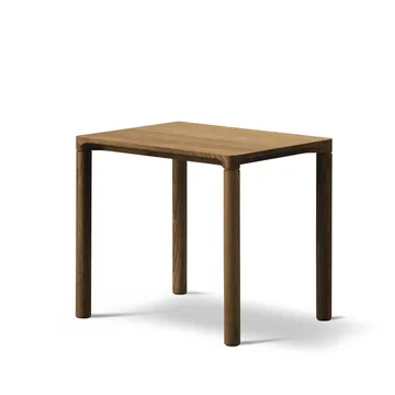 Piloti 6700 side table - Smoked oak-height 41 cm - Fredericia Furniture