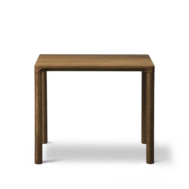 Piloti 6705 side table - Smoked oak-height 41 cm - Fredericia Furniture