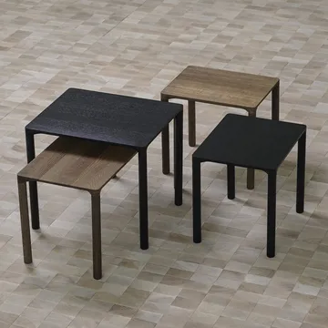 Piloti 6725 side table - Lacquered oak - height 41 cm - Fredericia Furniture
