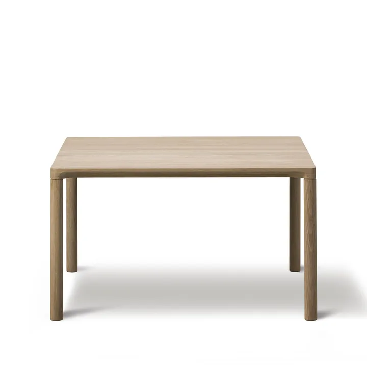Piloti 6725 side table - Light oiled oak-height 35 cm - Fredericia Furniture