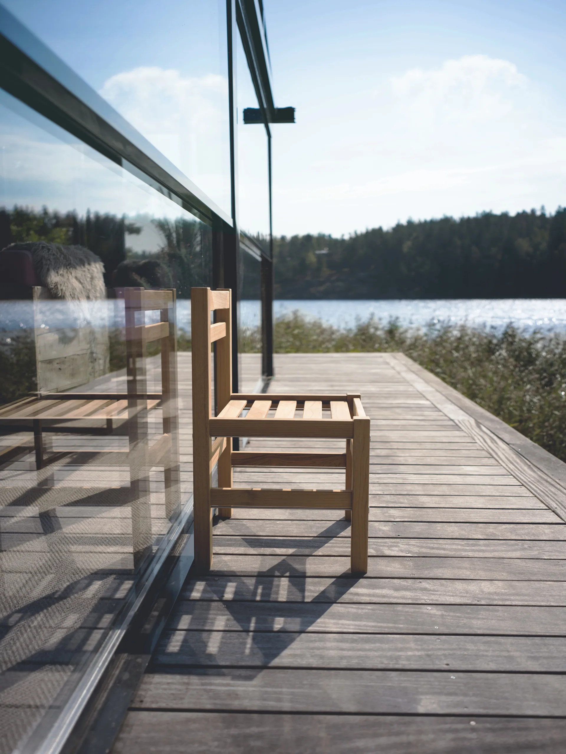 06 chair, Teak Fri Form
