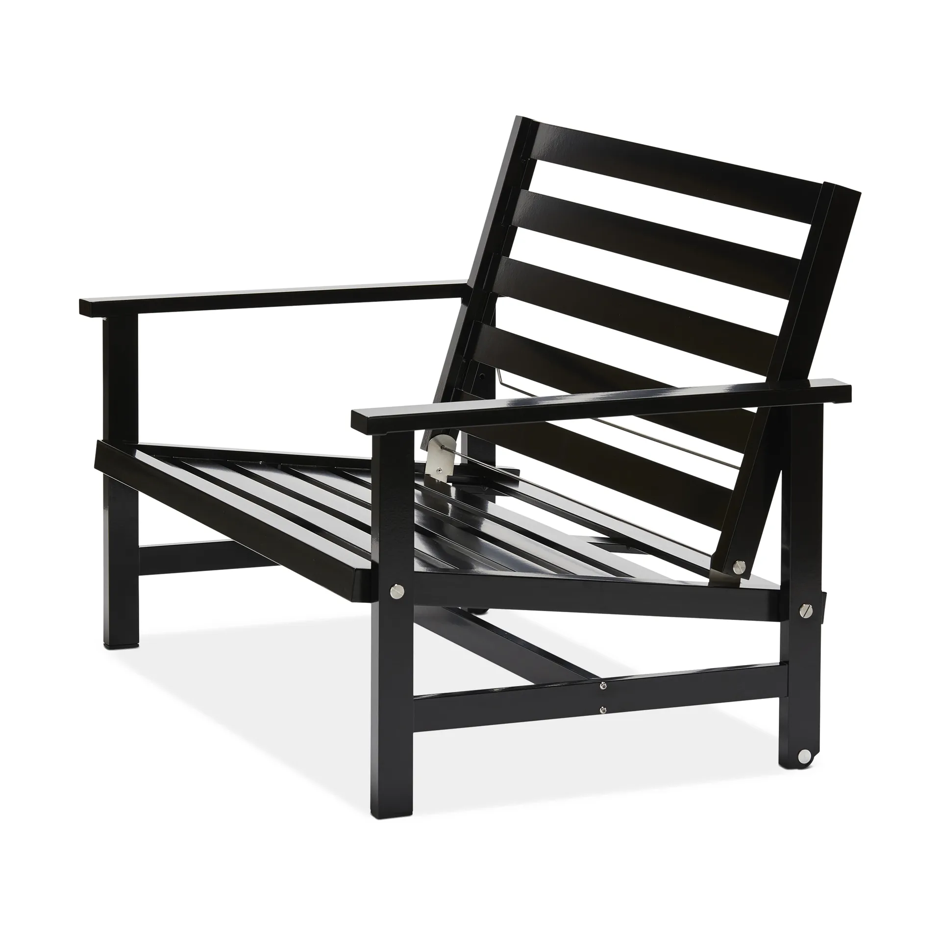 08 sofa, Black, 2 seater Fri Form