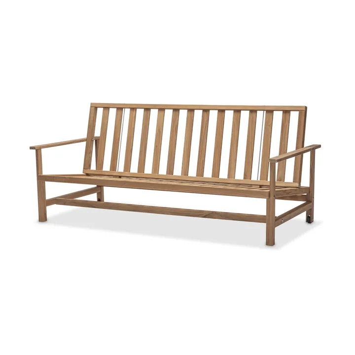 09 sofa - Teak, 3 seater - Fri Form