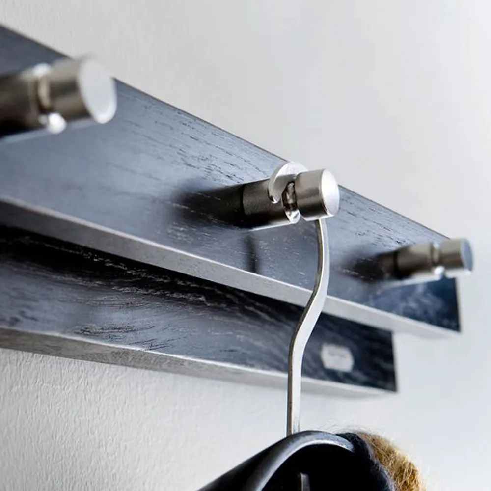 Cutter coat rack, Teak, 7 knobs Fritz Hansen