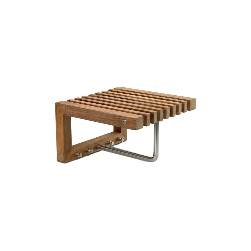 Cutter Mini Wardrobe coat rack with shelf, Teak Fritz Hansen