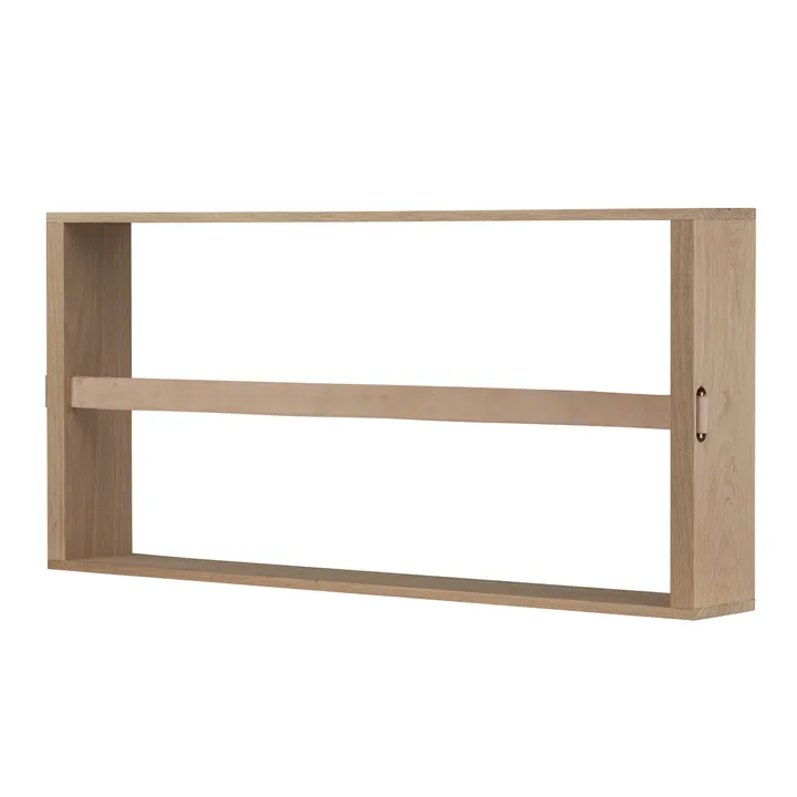 Norr magazine holder - oak - Fritz Hansen