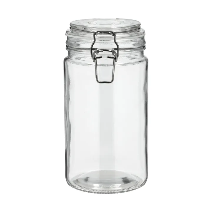 Funktion jam jar with clamp lid - Transparent, 1 l - Funktion