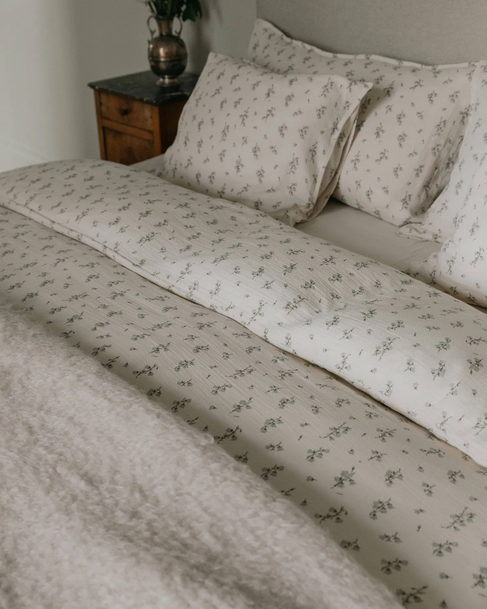Bluebell Muslin duvet cover, 135x200 cm Garbo&Friends