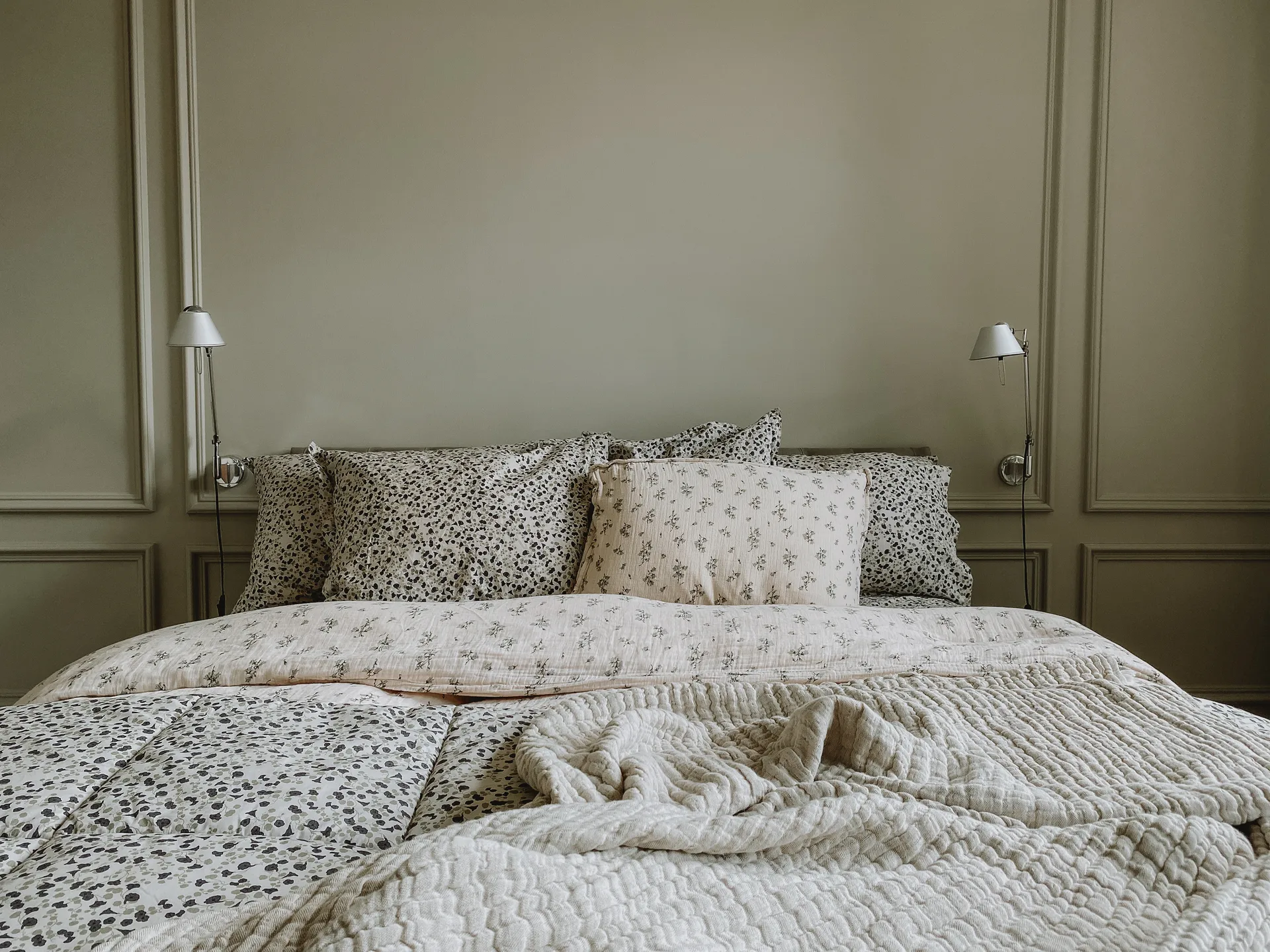 Bluebell Muslin pillowcase, 50x70 cm Garbo&Friends