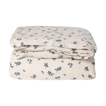 Blueberry muslin duvet cover - 135x200 cm - Garbo&Friends