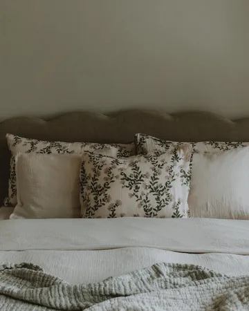 Eggshell Muslin duvet cover double - 220X220 cm - Garbo&Friends