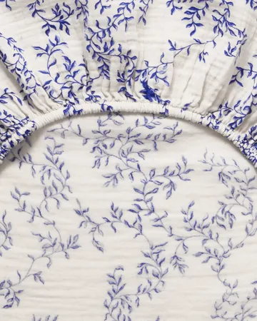 Jardim Muslin fitted sheet - 140x200x30 cm - Garbo&Friends