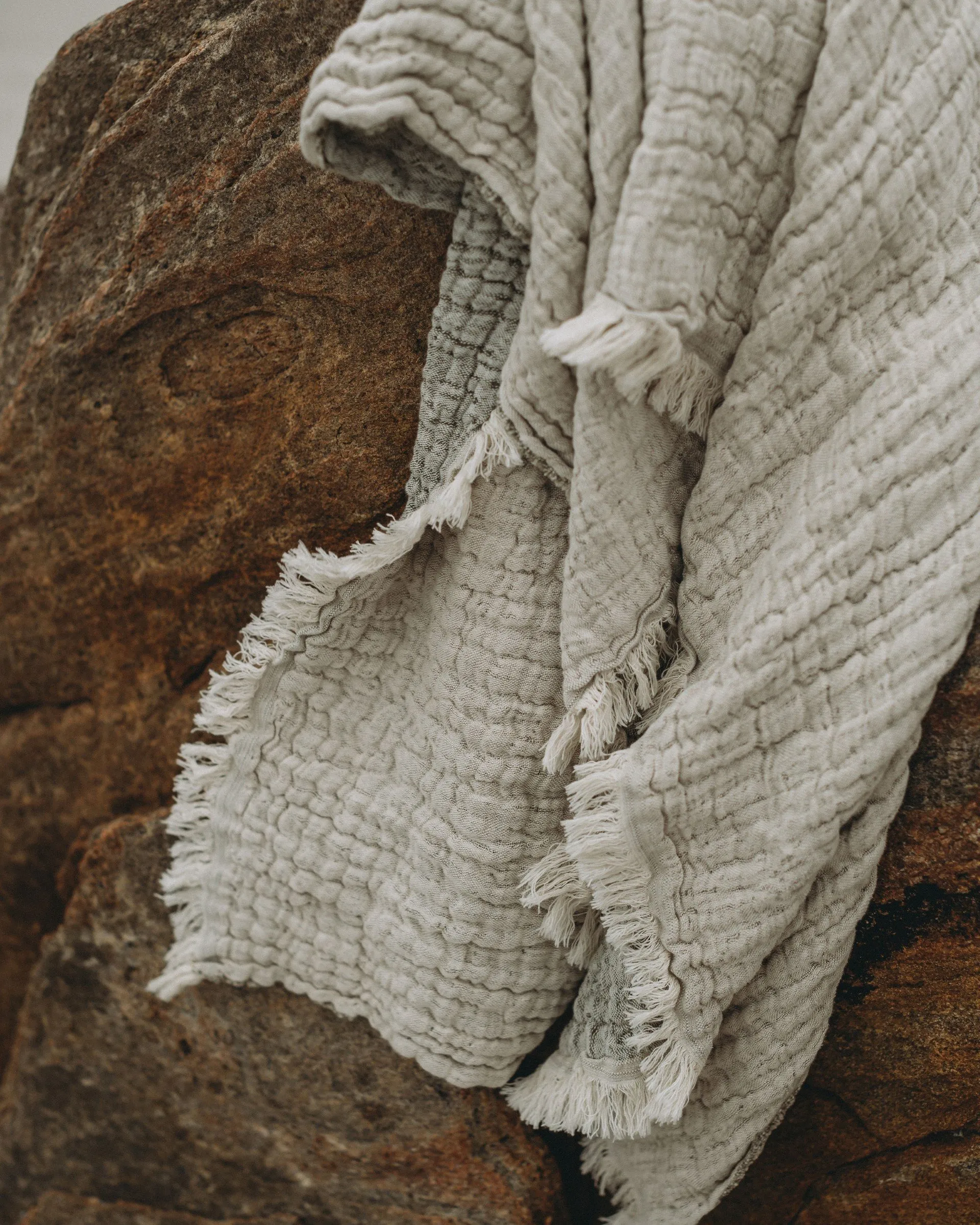 Lin Mellow blanket 110x110 cm, Kale Garbo&Friends