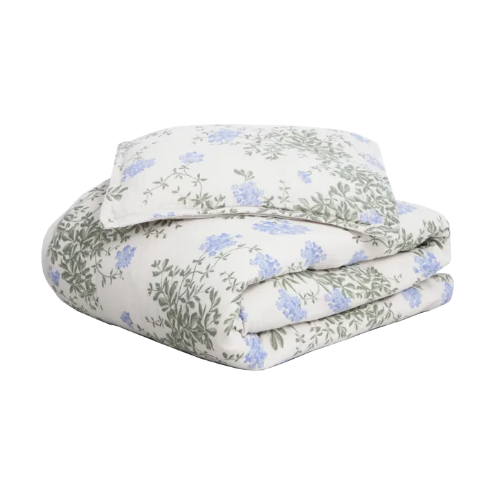 Plumbago Muslin bed set junior - 100x140 cm/40x45 cm - Garbo&Friends