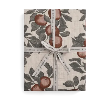 Pomme Muslin fitted sheet - 140x200x30 cm - Garbo&Friends