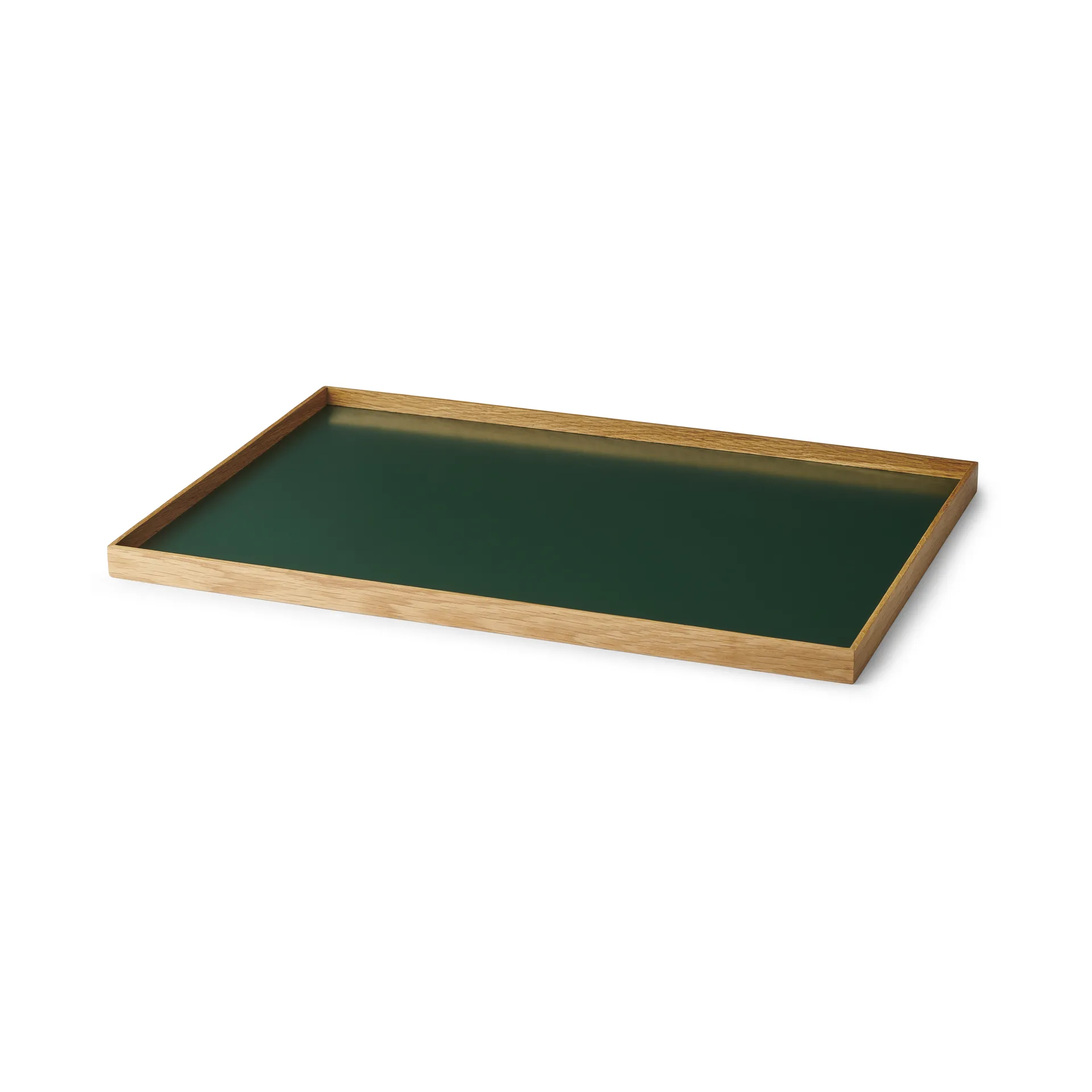 Frame tray large 35.5x50.6 cm, Oak-green Gejst