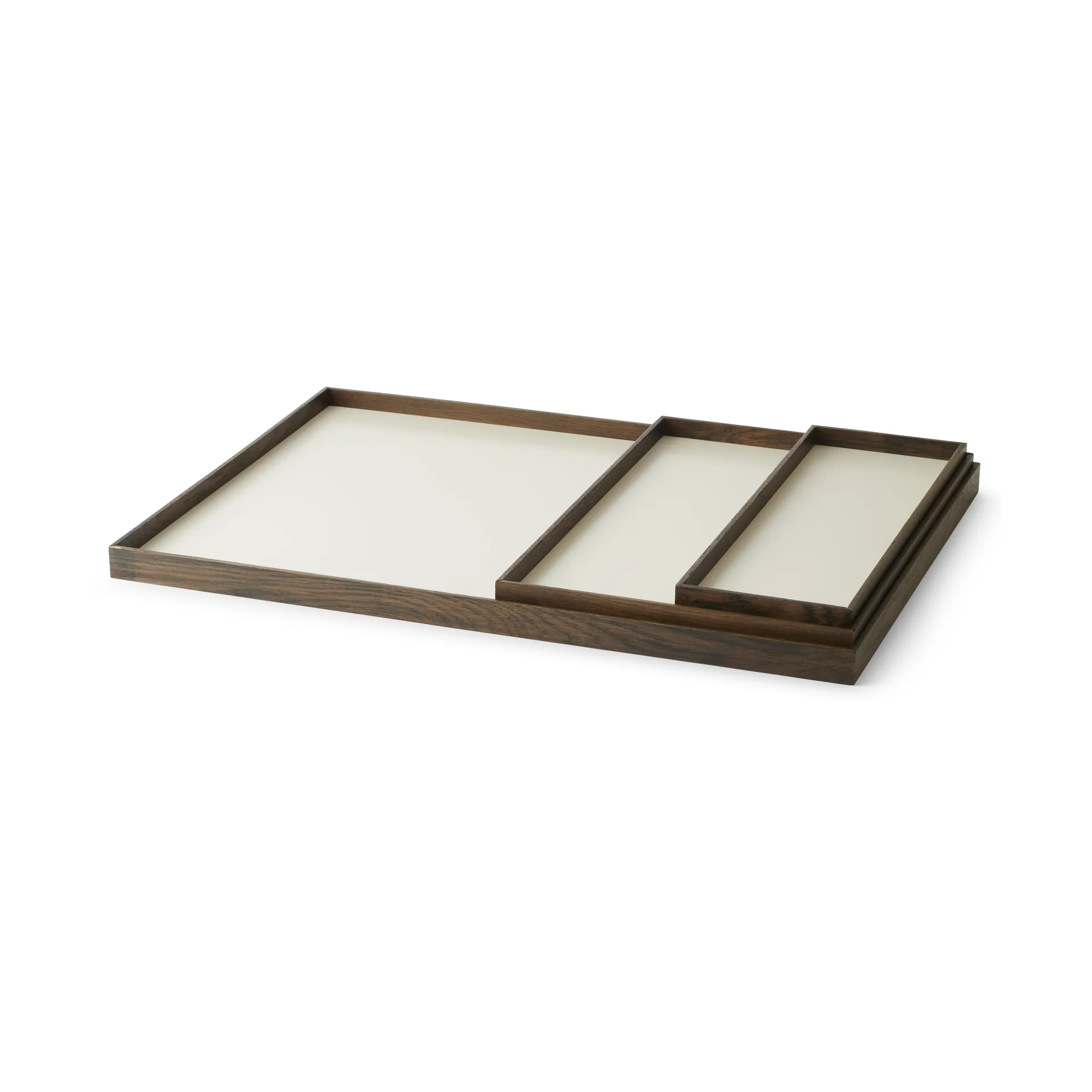Frame tray medium 23x34 cm, Smoked oak-beige Gejst