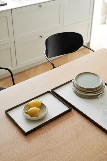 Frame tray medium 23x34 cm - Smoked oak-beige - Gejst