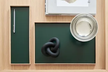 Frame tray small 11x32.4 cm - Oak-green - Gejst