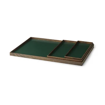 Frame tray small 11x32.4 cm - Smoked oak-green - Gejst