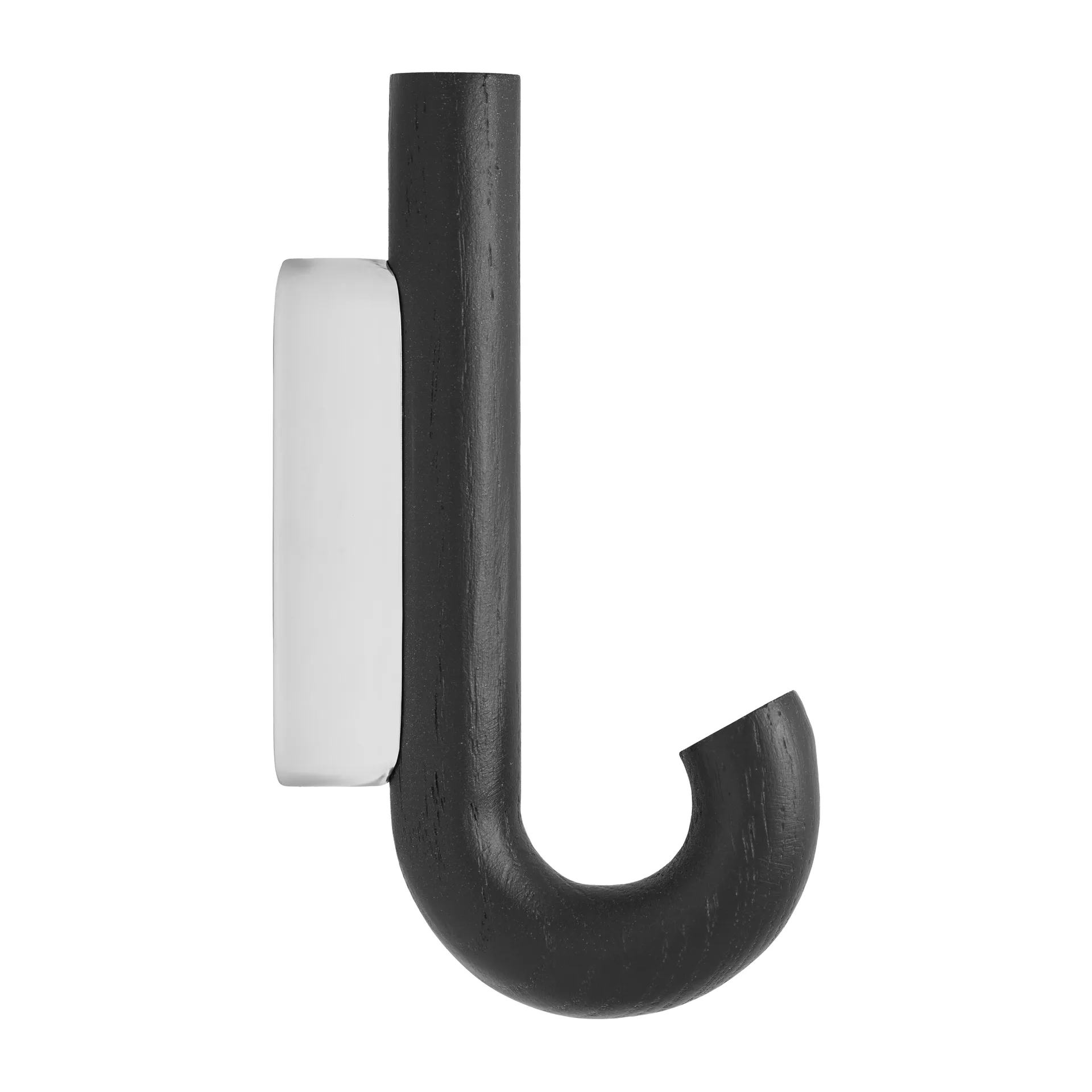 Hook hook mini 13.3 cm, Black oak-chrome Gejst