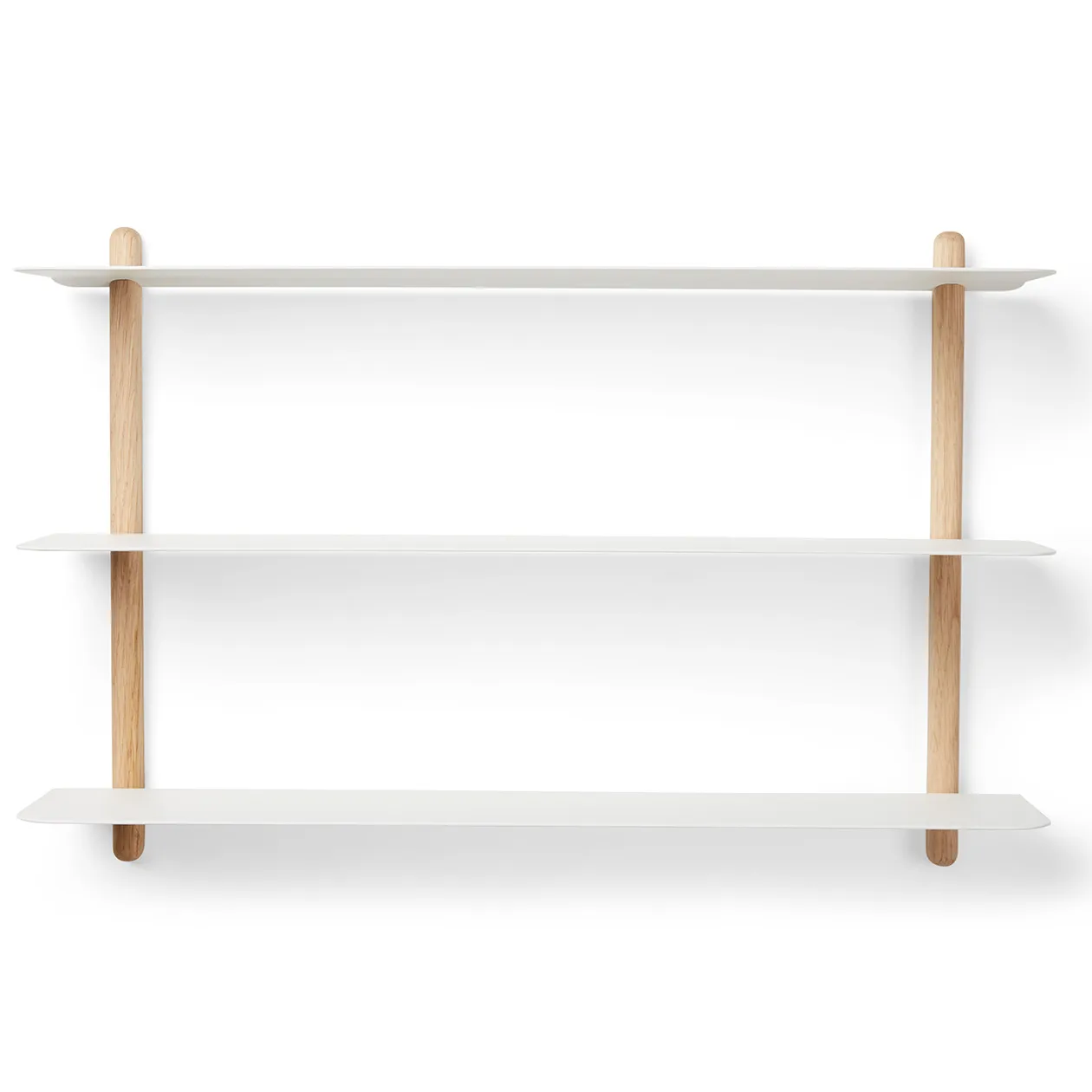 Nivo shelf A, Light oak-white Gejst