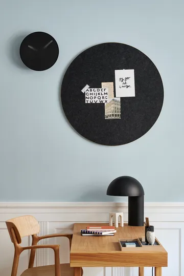 Retell pinboard Ø80 cm - Black-brass - Gejst