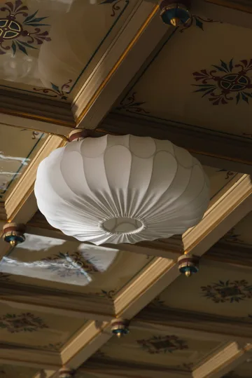 Foliage ceiling light - White, Ø50x20 cm - Globen Lighting