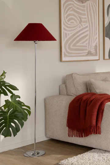 Iris floor lamp base - Chrome - Globen Lighting