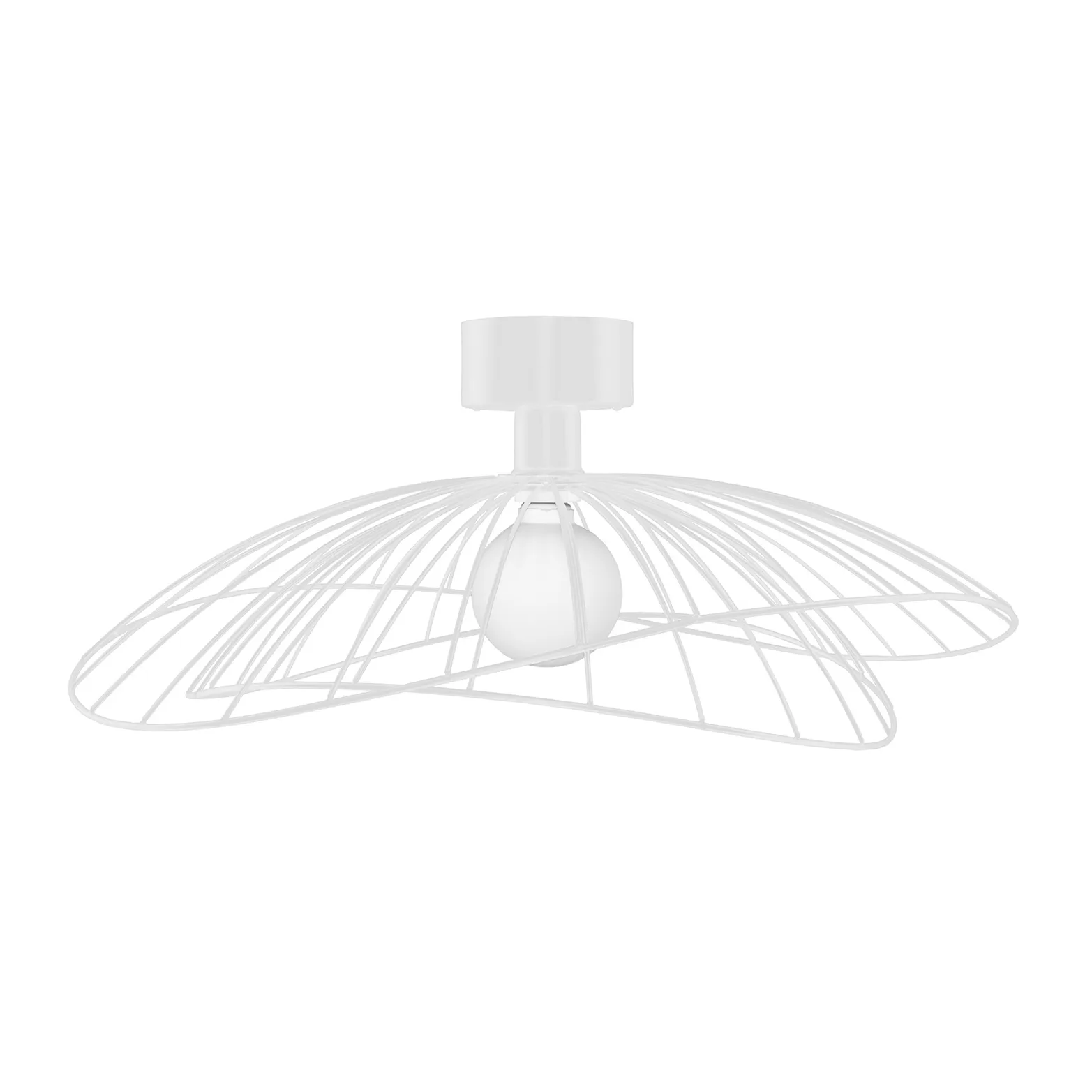 Ray ceiling light, white Globen Lighting