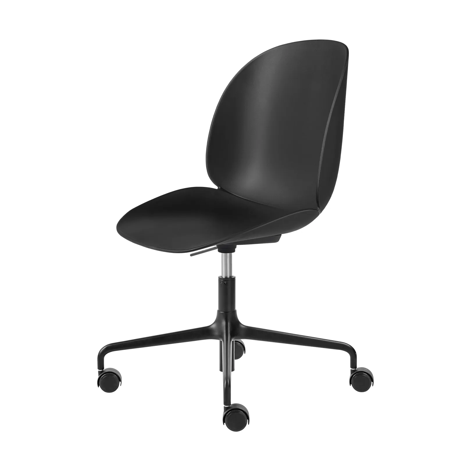 Beetle Meeting Chair office chair, Black-black GUBI