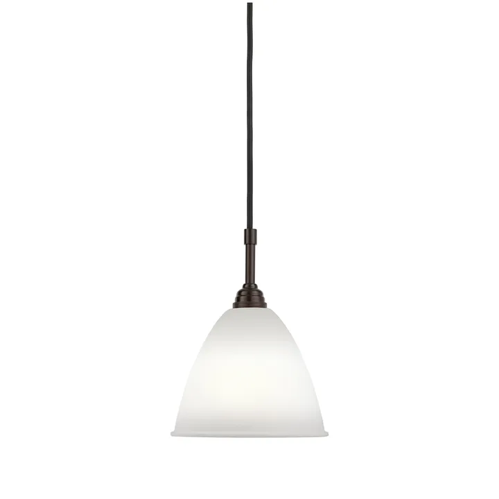 Bestlite BL9S pendant lamp - bone china-black - GUBI
