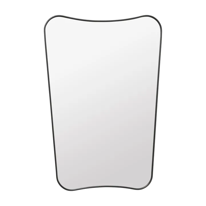 F.A.33 Rectangular mirror - black brass - GUBI
