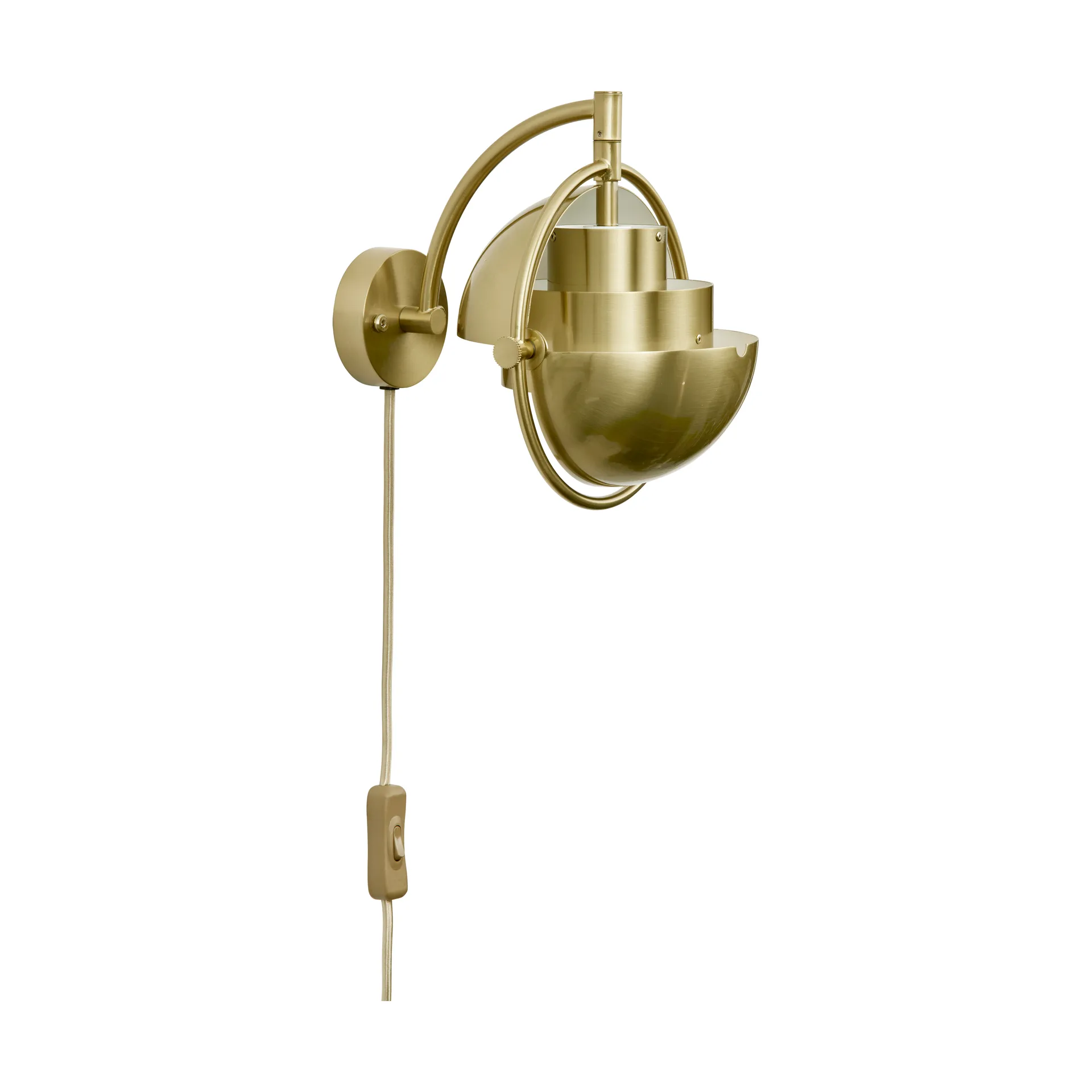 Multi-Lite wall lamp, Brass GUBI