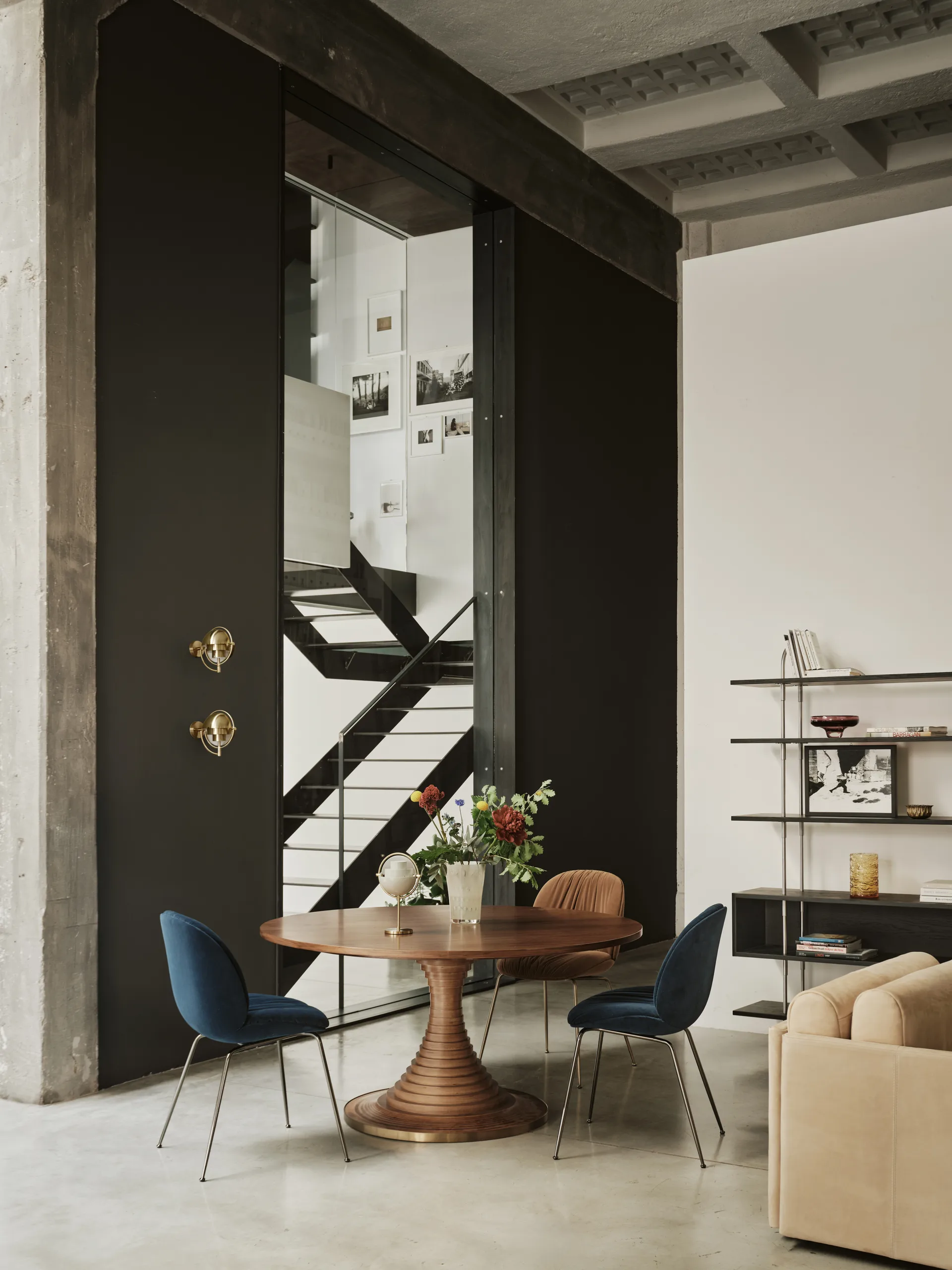 Multi-Lite wall lamp, Brass GUBI