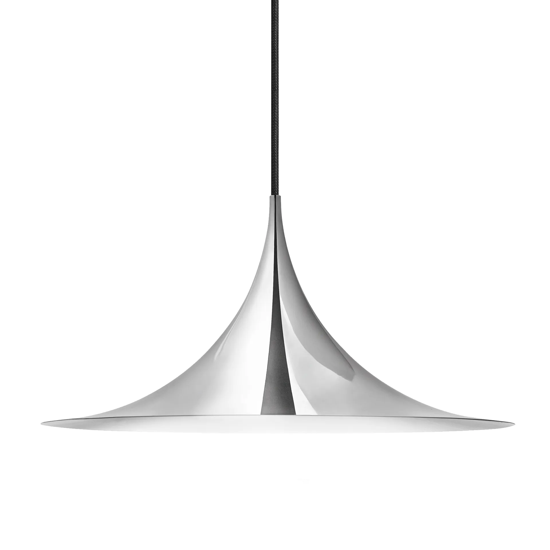 Semi pendant light Ø47 cm, Chrome GUBI
